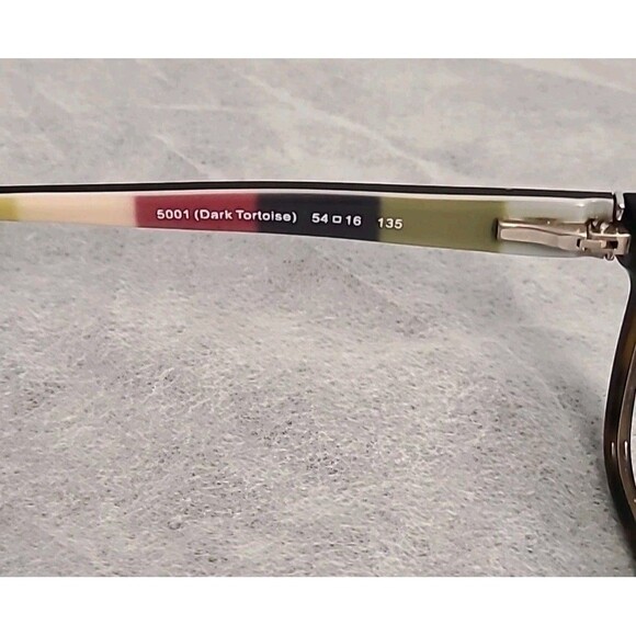 Coach Eyeglass Frames HC 6013 Dark Tortoise 5001 Julayne Flex Hinge 54-16-135 - Picture 7 of 12